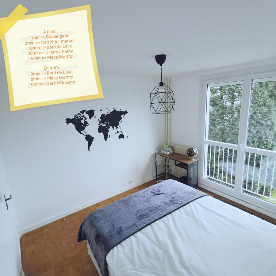 Chambre Monde Tout confort Saint-Marceau Orléans Extérieur photo